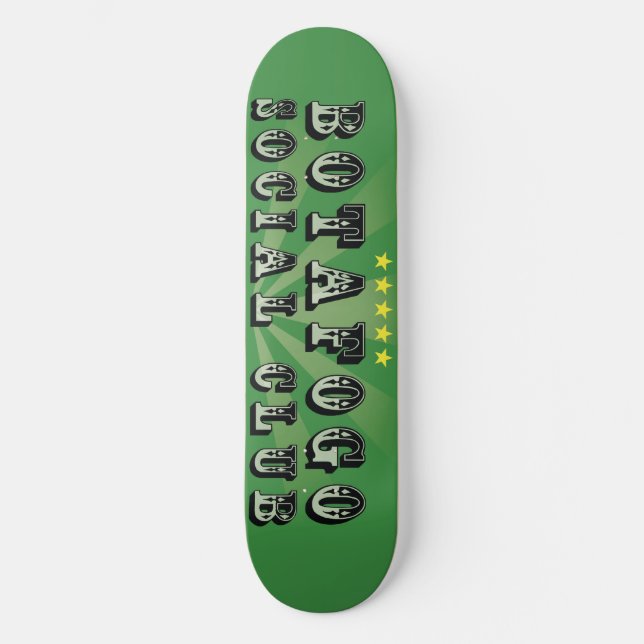 Botafogo Social Club Old School Deck Skateboard (Vorderseite)