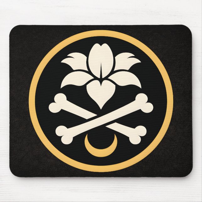 Botanic & Bone Studio Logo | Mouse Pad Mousepad (Vorne)