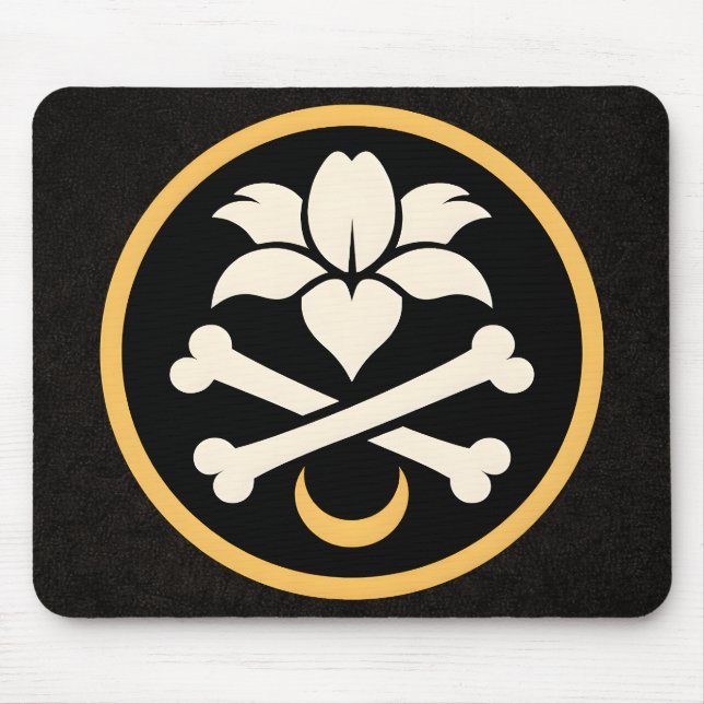 Botanic & Bone Studio Logo | Mouse Pad Mousepad (Vorne)