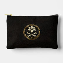 Botanic & Bones Wappen | Dark Academia Lily & Bone