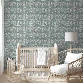 Botanic Rhapsody XL 4 Elfenbeinbeige Silhouetten Tapete