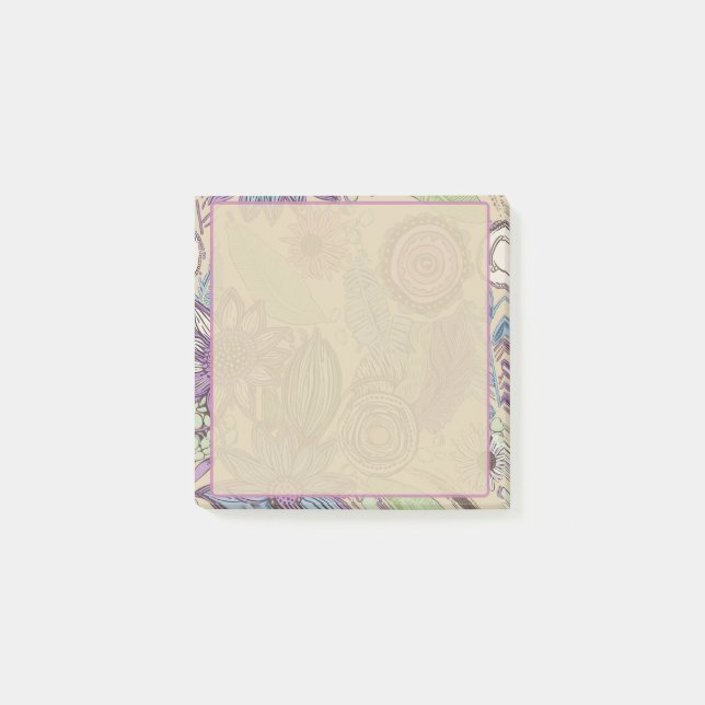 Botanical Bliss Post-it Klebezettel (Vorderseite)