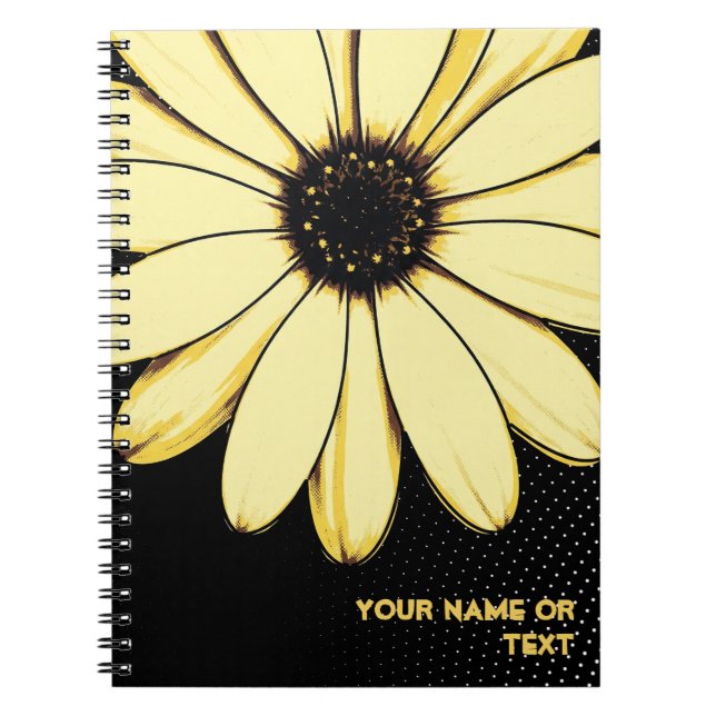 Botanical Daybreak: The 'Buttermilk' Osteospermum  Notizblock (Vorderseite)