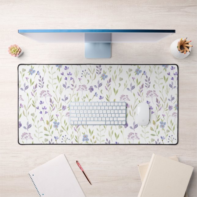 Botanical Floral Desk Mat Schreibtischunterlage (Büro 1)