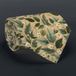 Botanical Foliage Floral Pattern Krawatte<br><div class="desc">A refreshing botanical foliage floral pattern featuring layered greenery and delicate blossoms. This nature-inspired design creates a calm organic look with elegant botanical elements.</div>