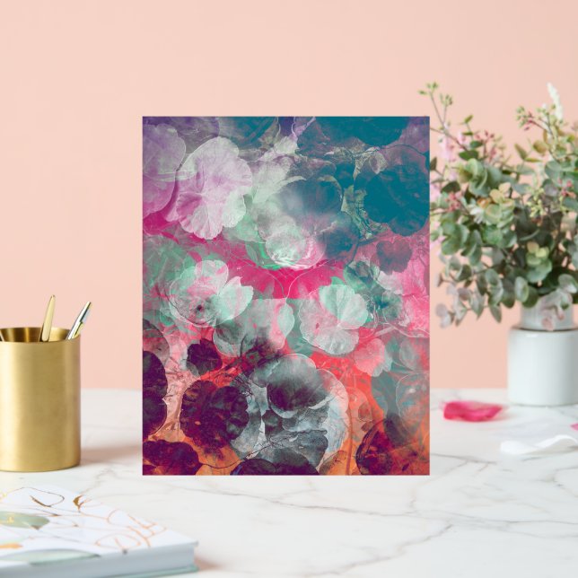 Botanical Fragments Acrylschild (Hochzeit)