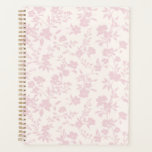 Botanical Garden Blush Pink - Neutral Planer<br><div class="desc">A graceful botanical garden pattern featuring delicate blossoms and leafy stems arranged in a flowing,  natural composition. 
Perfect for occasions that celebrate nature and elegance,  such as spring gatherings,  garden parties,  bridal showers,  weddings,  birthdays,  and thoughtful seasonal correspondence.</div>