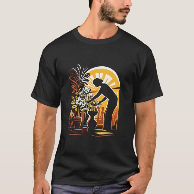 Botanical Garden Gardening Gardener Plant T-Shirt (Vorderseite)