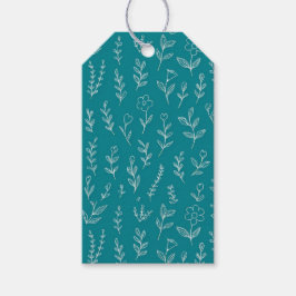 Botanical Leaf Nature Geschenkanhänger