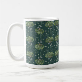 Botanical Motif Mug Kaffeetasse