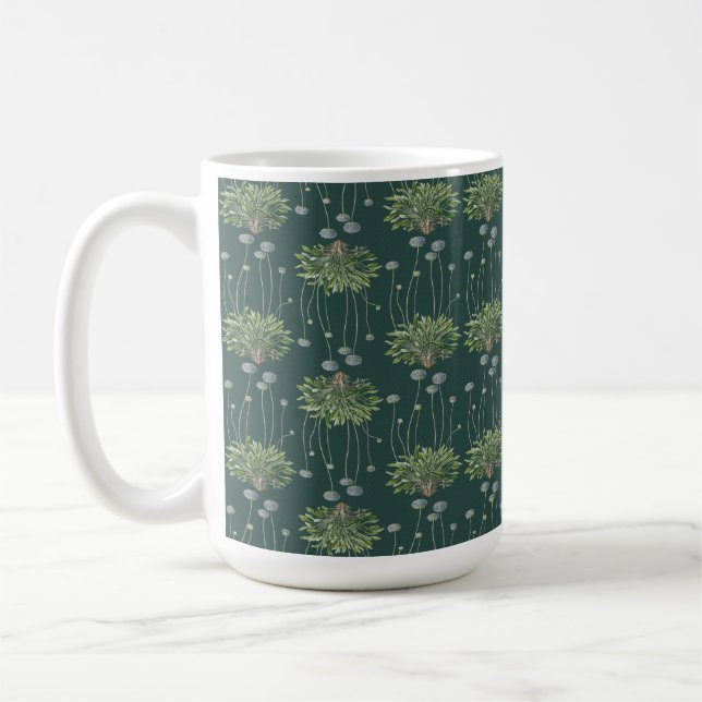 Botanical Motif Mug Kaffeetasse (Links)