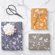 Botanical Serenade white floral silhouette