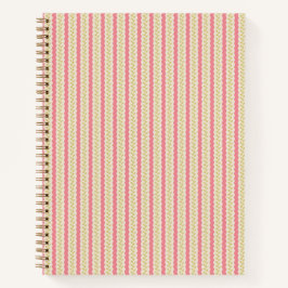 Botanical Wavy Stripe Notizbuch