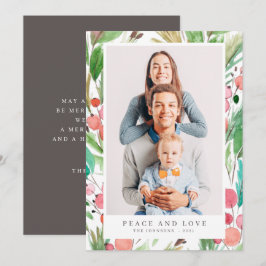 Botanicals Botanicals Modern Feiertagskarte