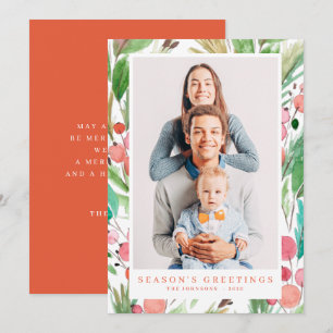 Botanicals Botanicals Modern Feiertagskarte