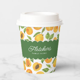 Botanicals Gold Apricots kundenspezifisch Pappbecher