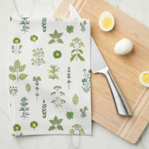 Botanicals Green Geschirrtuch