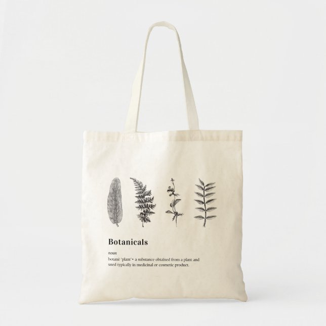 Botanicals Tote Bag (Devant)