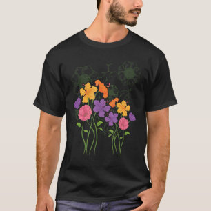 Botanik Garten Blume Natur Pflanze Wildblume Botan T-Shirt