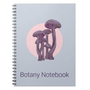 Botanik-Notebook mit magischen Rollstühlen Notizblock