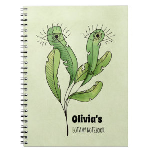 Botanik Notebook Pflanze Liebhaber der Biologie Notizblock