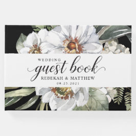 Botanique blanche Bohême | Livre d'or