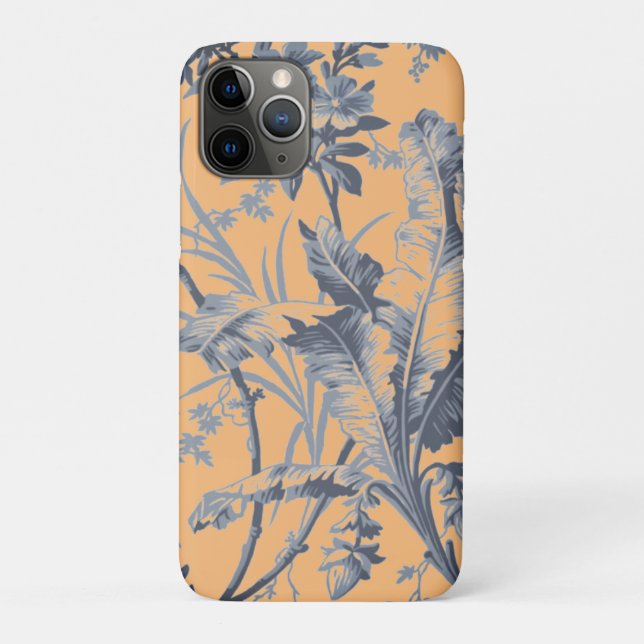 Botanique Orange Chinoiserie Coque-Mate coque ipho (Dos)