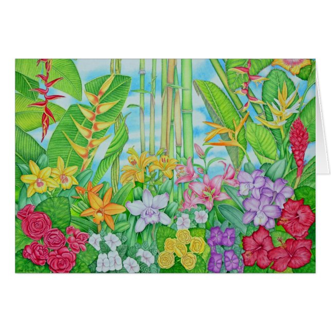 Botanique tropical (Devant horizontal)