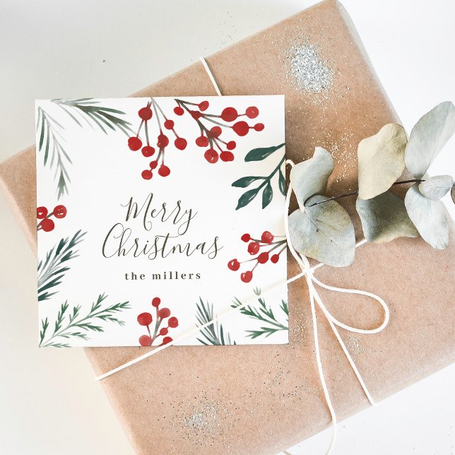 Botaniques d'hiver Elégant Noël de Noël de Noël de (Créateur téléchargé)