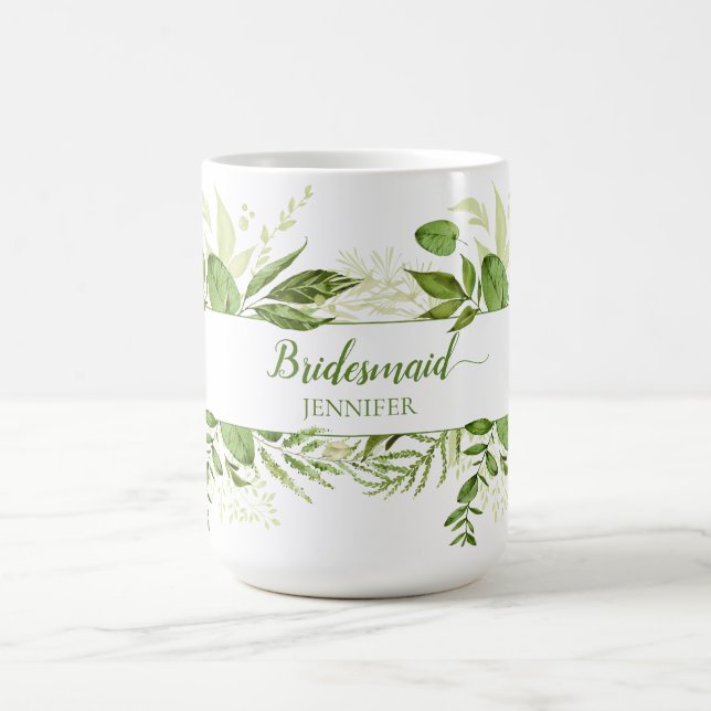 Botaniques sauvages Bridesmaid Mug (Centre)