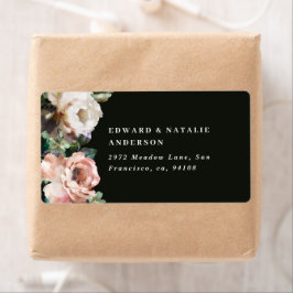 Botanisch elegante, moderne, rustikale Aquarellbah