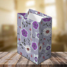 Botanisch Lila Moderne Wildblume