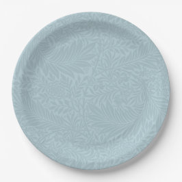 Botanisch-modern-blau-floral Pappteller