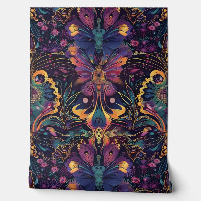 Botanisch Tapete (Abrollen)