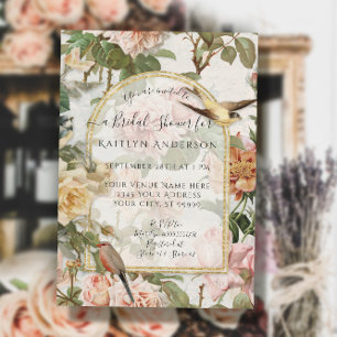 Botanische Aquarellfarben-Blume im Brautparty