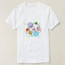 Botanische Babykunst T-Shirt