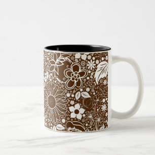 Botanische Beauties Brown Zweifarbige Tasse