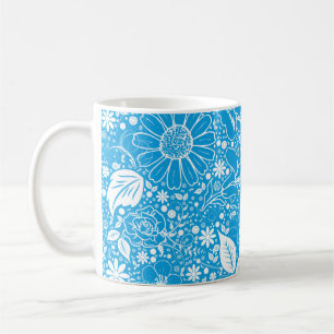 Botanische Beauties Light Blue Kaffeetasse
