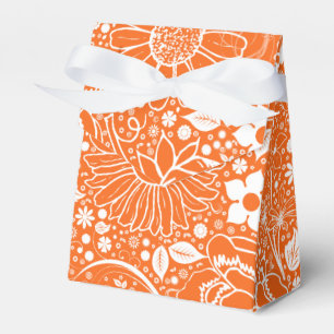 Botanische Beauties Orange-Zent Style Gevor Box Geschenkschachtel