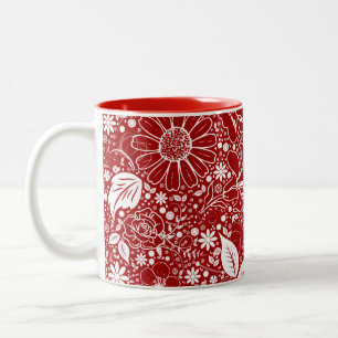 Botanische Beauties Red Coffee Tasse