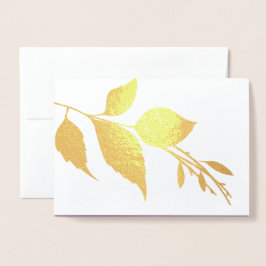 Botanische Beerdigung Dankeschön Karte