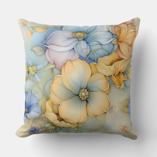 Botanische Beleuchtung Kissen (Vorderseite)