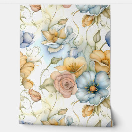 Botanische Beleuchtung Tapete