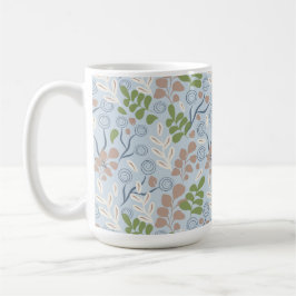 Botanische Bio Formen Kaffeetasse
