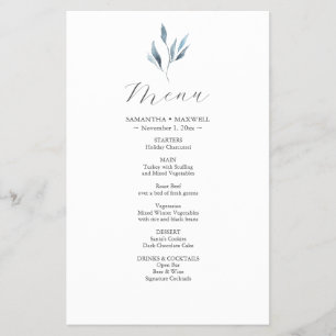 Botanische Blätter für Hochzeiten Flyer
