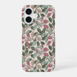 Botanische Blätter Salbei Hauch Neutral Chic iPhone 16 Hülle