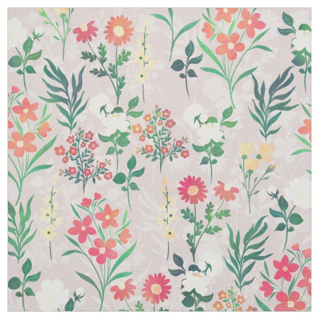 Botanische Blume für hübsche Wasserfarbe Stoff (Muster)