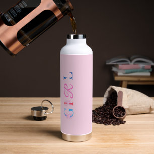 Botanische Blume Mädchenhaft Trinkflasche