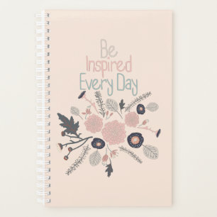 Botanische Blume rosa Inspiriert werden Planer