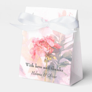 Botanische Blumenhochzeit   Geschenkschachtel
